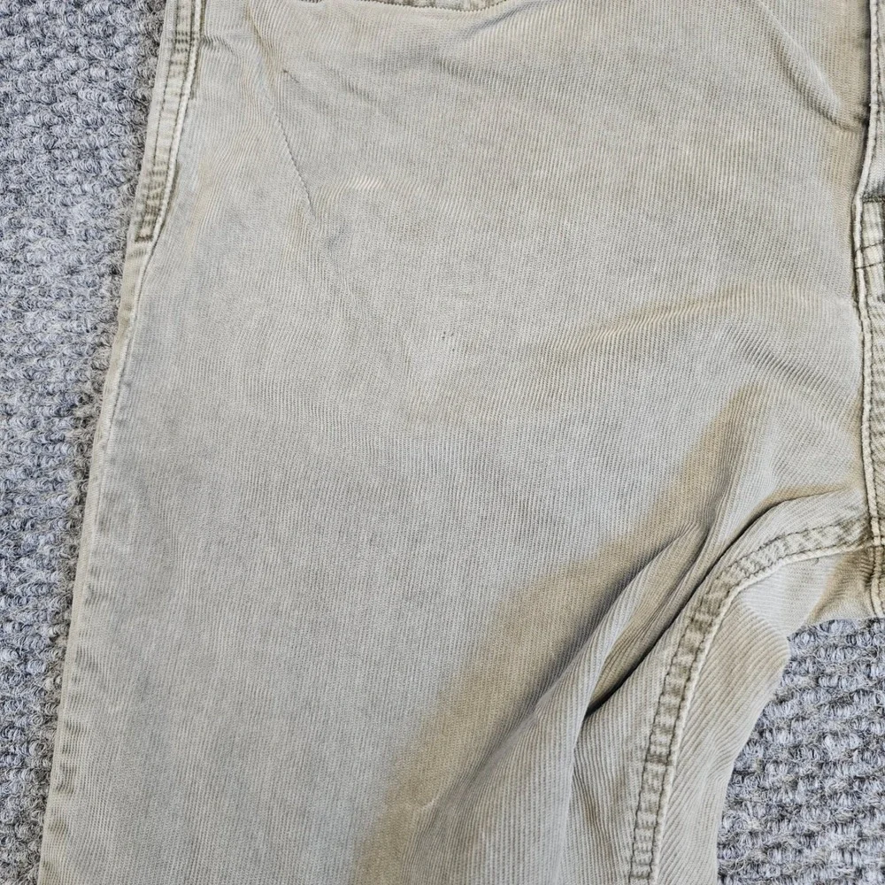 Prana‎ Corduroy Slim Fit Pants Mens 32W x 34L Khaki Casual Outdoor